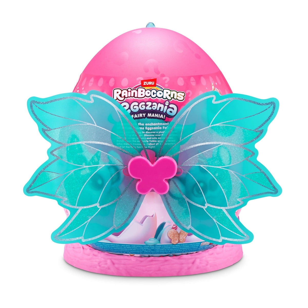 Rainbocorns Eggzania Fairy Mania Large Plush S1 193052064905