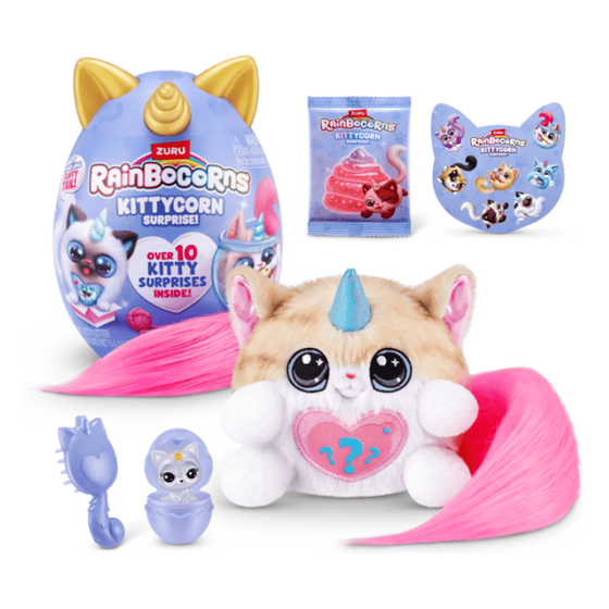 Rainbocorns Kittycorn Surprise Small Plush S9