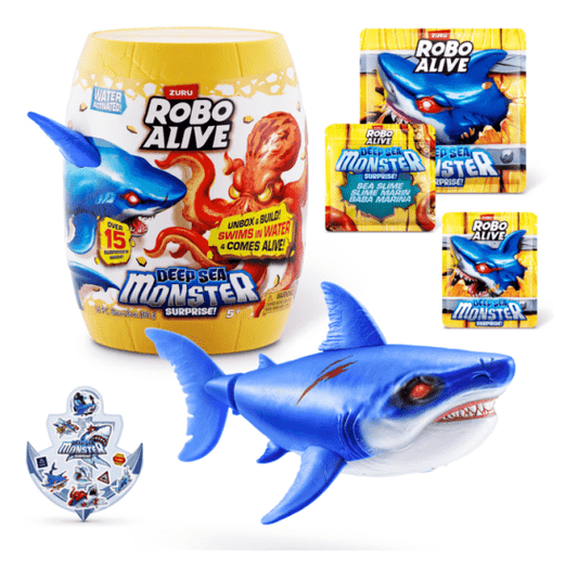 Robo Alive - Water Activated S1 Deep Sea Monster 193052080851