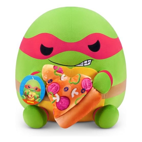Snackles 14-Inch Plush Teenage Mutant Ninja Turtles Edition - Raphael 193052070005