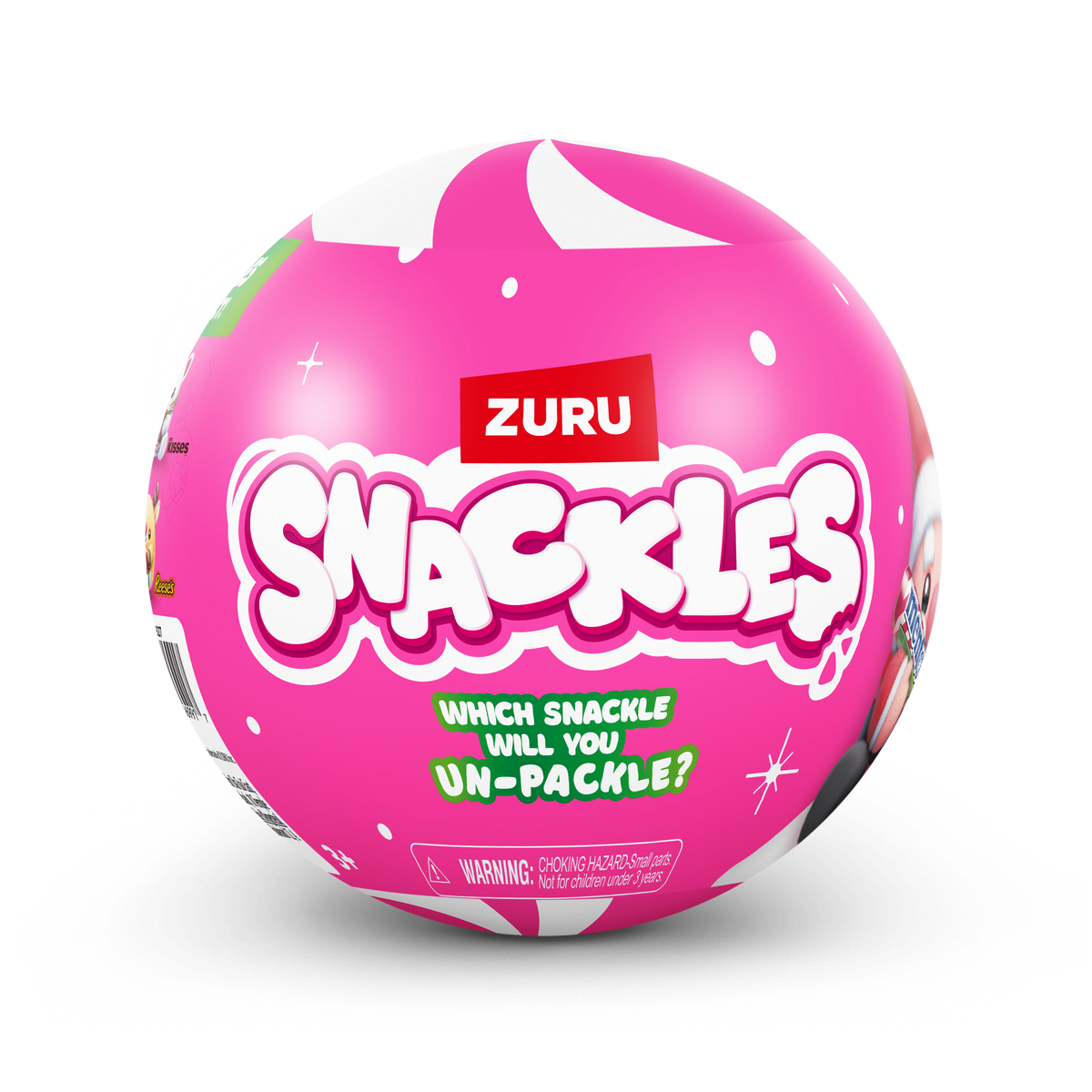 Snackles 5 Inch Christmas Plush Season 1 (1 Mystery Capsule Selected at Random) 3019305206991