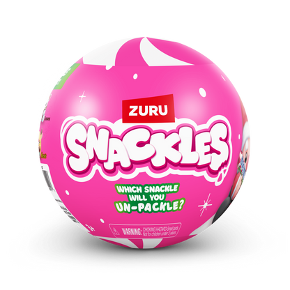 Snackles 5 Inch Christmas Plush Season 1 (1 Mystery Capsule Selected at Random) 3019305206991
