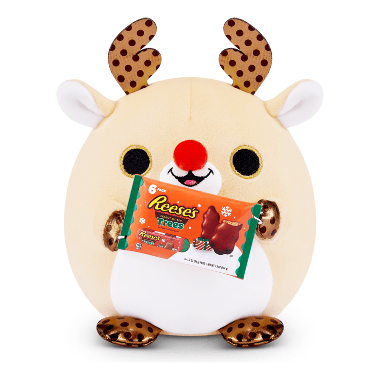 Snackles 5 Inch Christmas Plush Season 1 (1 Mystery Capsule Selected at Random) 3019305206991