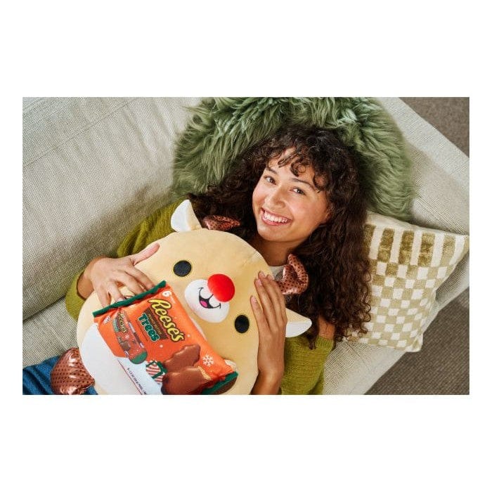 Snackles Christmas 14in Plush S1 - Reindeer and Reese's Peanut Butter Trees 193052069979