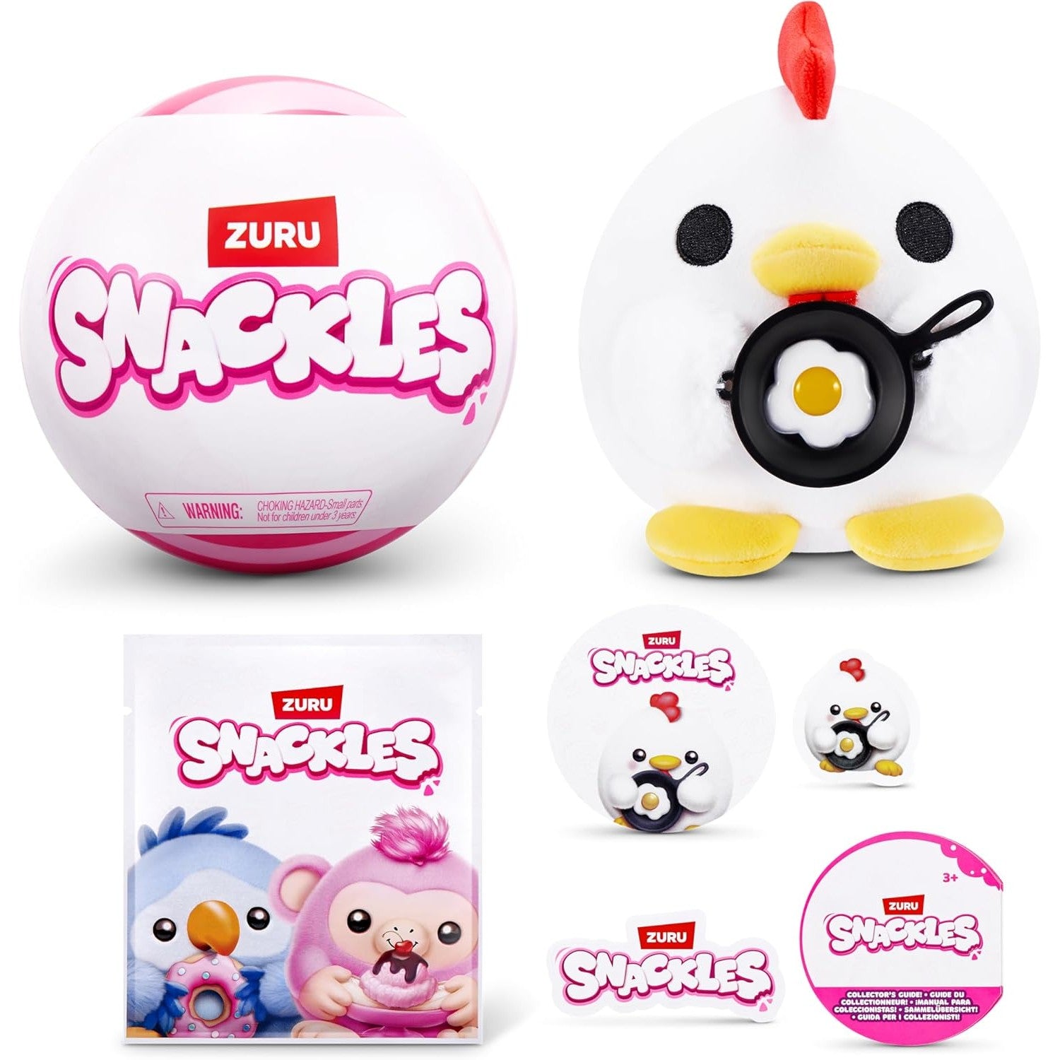 Snackles - Series 1 - 5 inch Capsule (1 Selected at Random) 193052080417