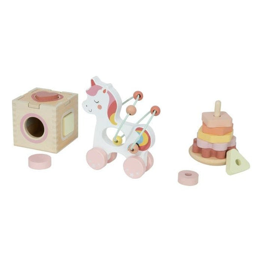 Tooky Toy - Wooden 3 in 1 Box Unicorn 6976831553890