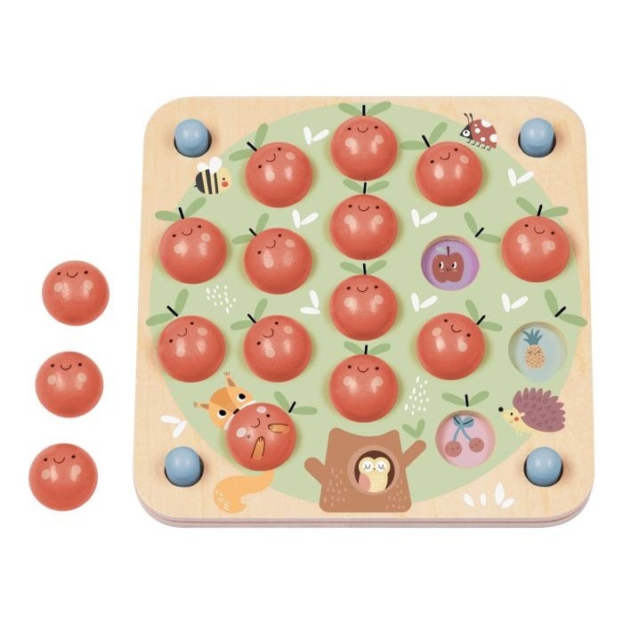 Tooky Toy - Wooden Memory Game - Apple 6972633378488
