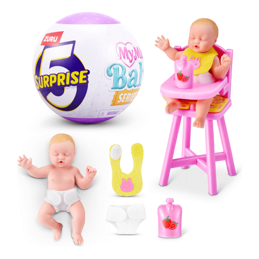 5 Surprise My Mini Baby Series 2 (1 Selected at Random) 1019305207975