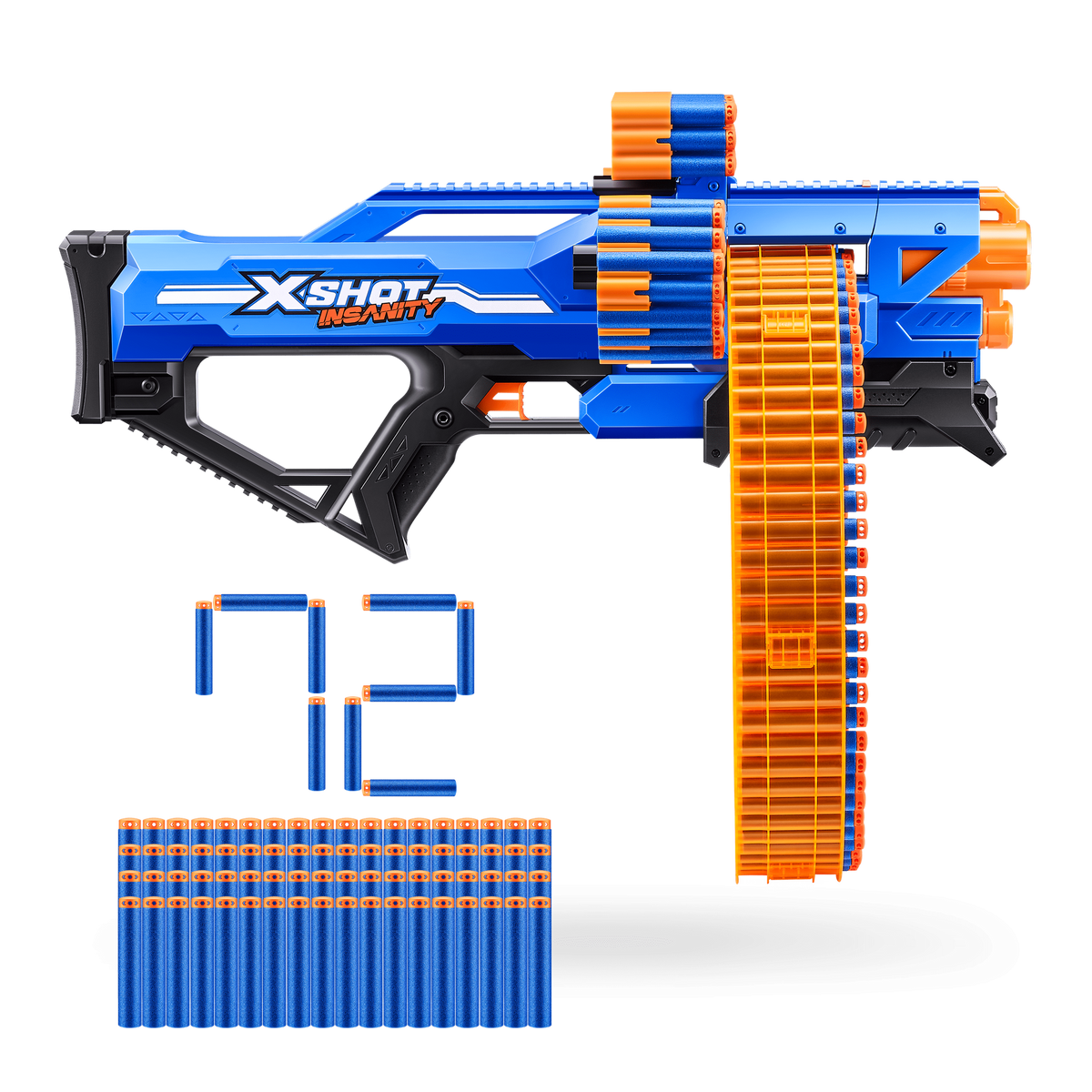 X-Shot Insanity Series 1 Mad Mega Barrel Blaster 193052050847