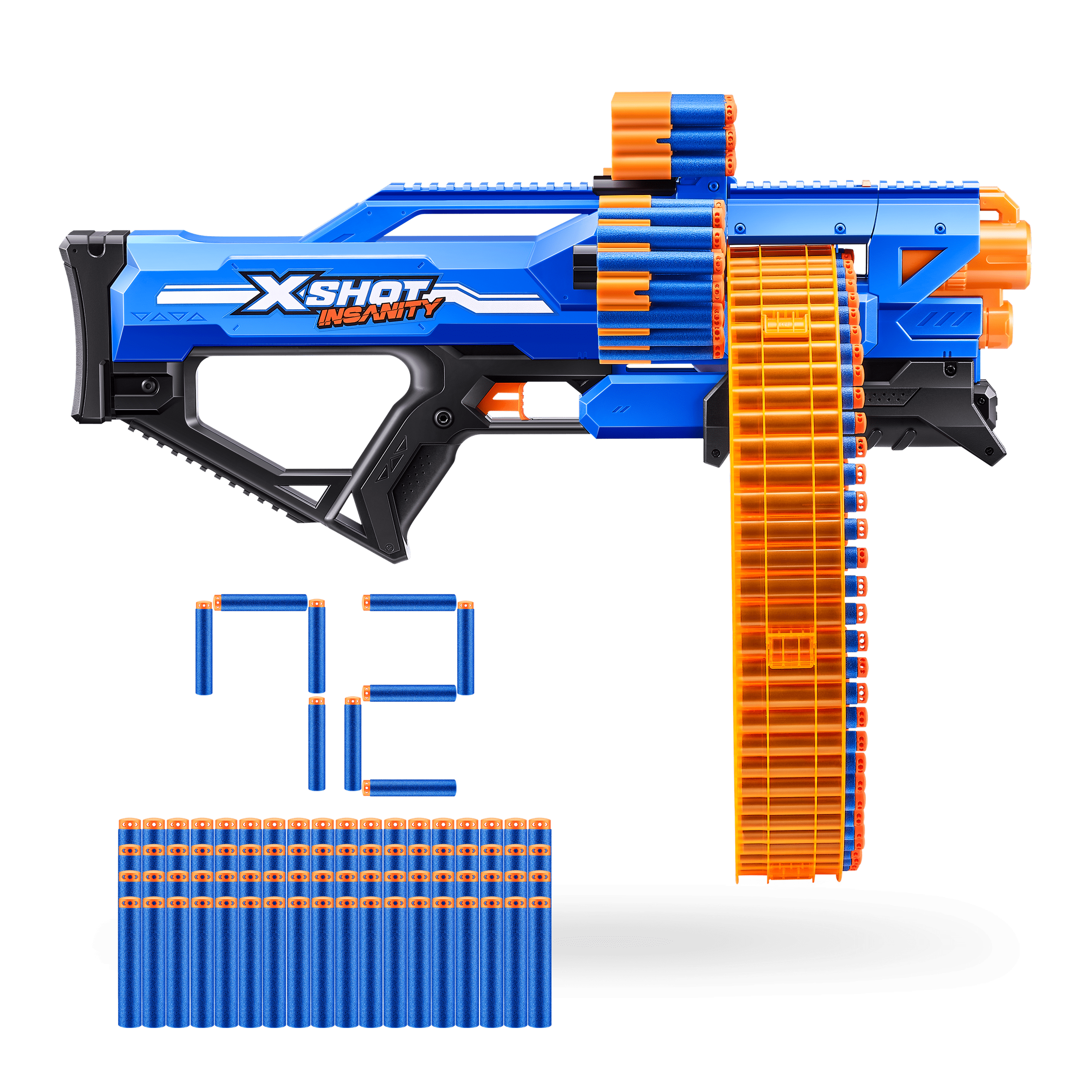 X-Shot Insanity Series 1 Mad Mega Barrel Blaster 193052050847