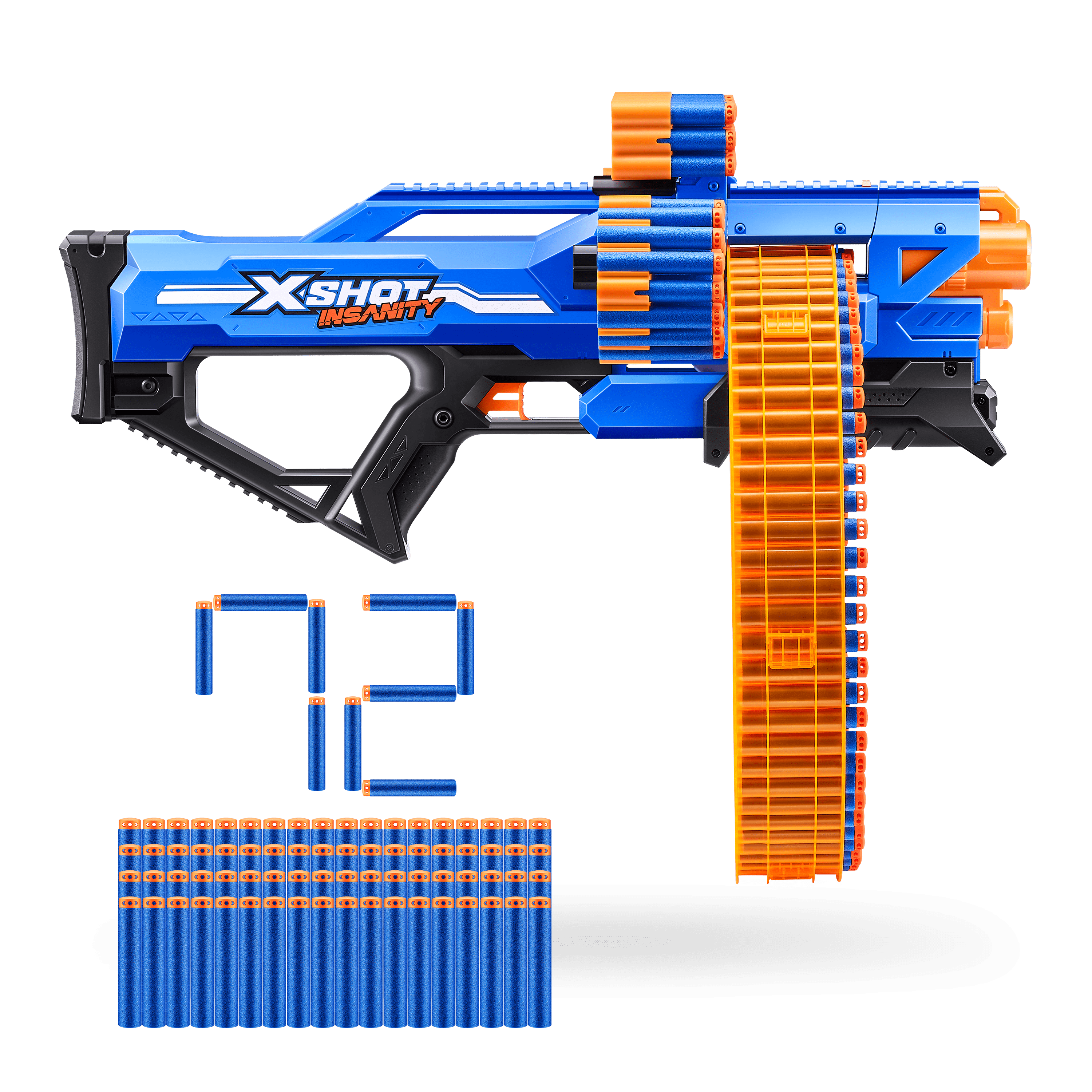 X-Shot Insanity Series 1 Mad Mega Barrel Blaster 193052050847