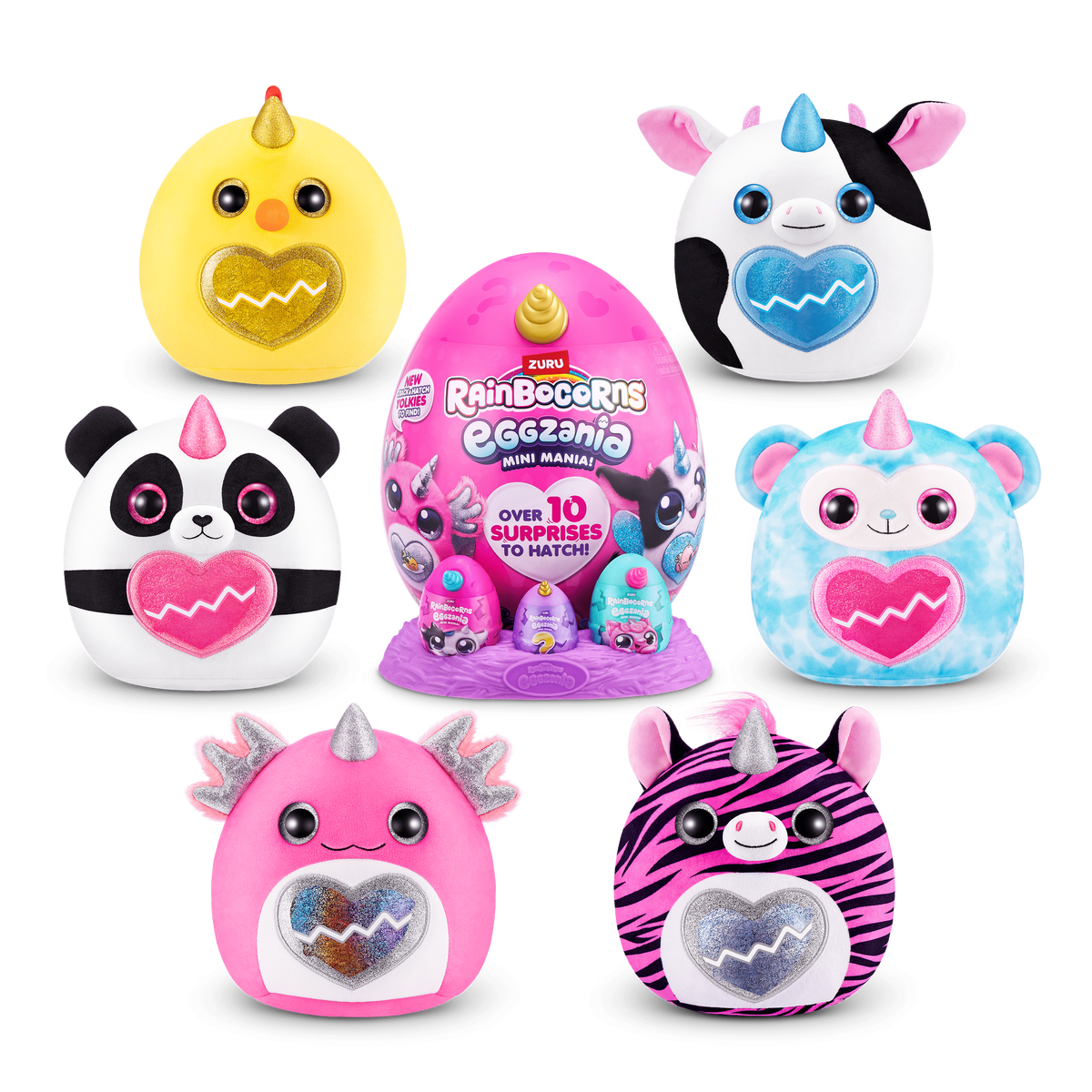 Rainbocorns - Eggzania Mini - Series 1 193052057129