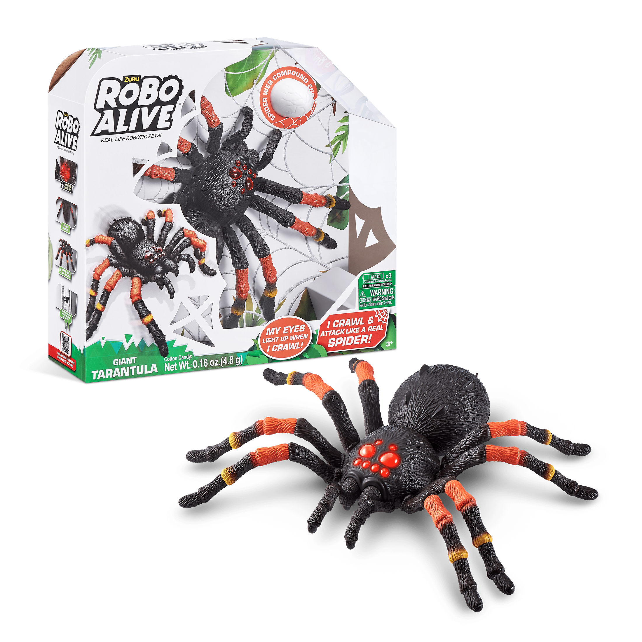 Robo Alive - Giant Tarantula - Series 1 193052037961