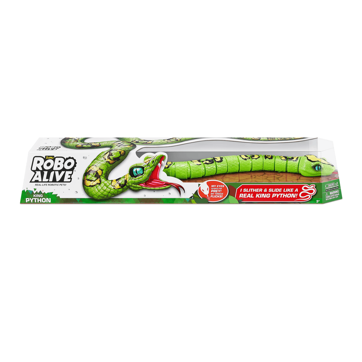 Robo Alive-  King Python - Series 1 193052037954