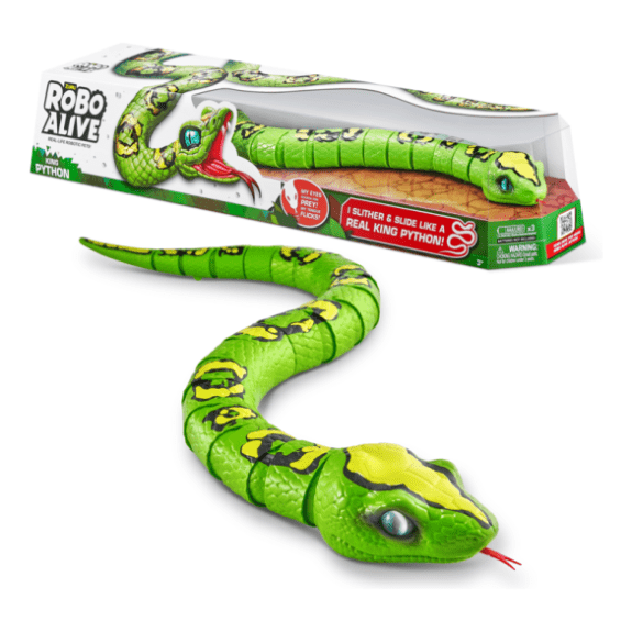 King Python - Series 1 | Robo Alive | Lennie's Toys