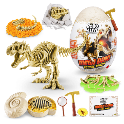 Robo Alive - Mega Dino Fossil Find - Series 2 193052050823