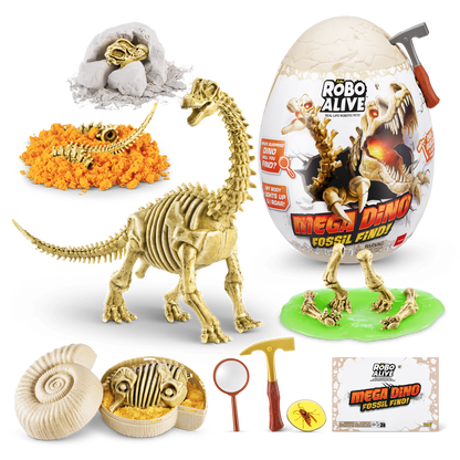 Robo Alive - Mega Dino Fossil Find - Series 2 193052050823