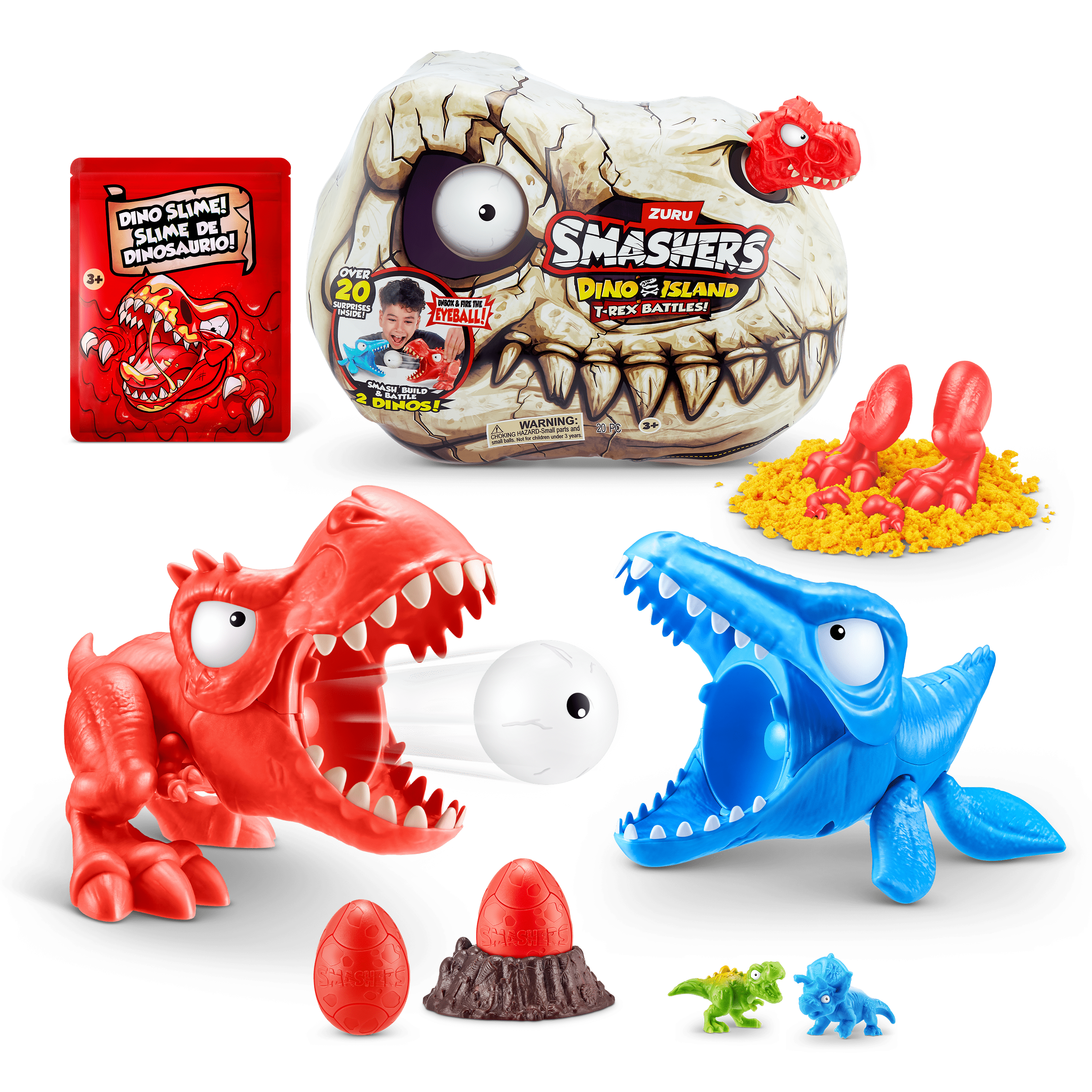 Smashers - Dino Island Mini T-Rex Battle - Series 1 193052057433