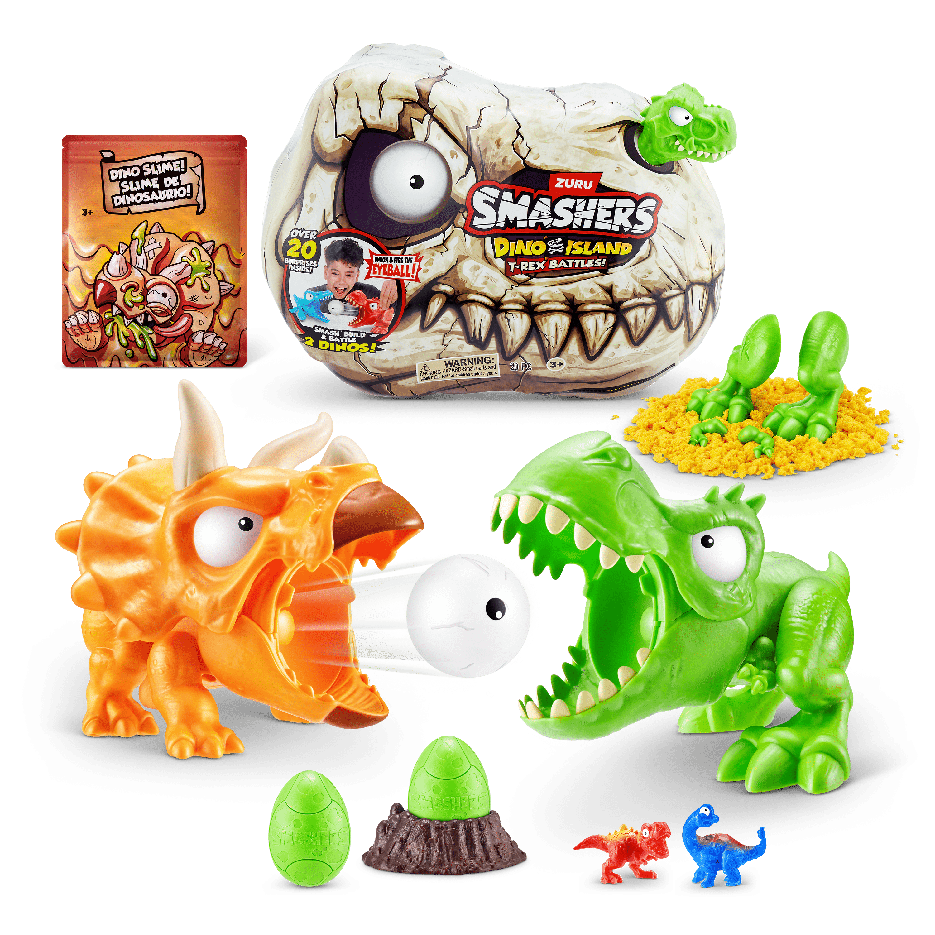 Smashers - Dino Island Mini T-Rex Battle - Series 1 193052057433