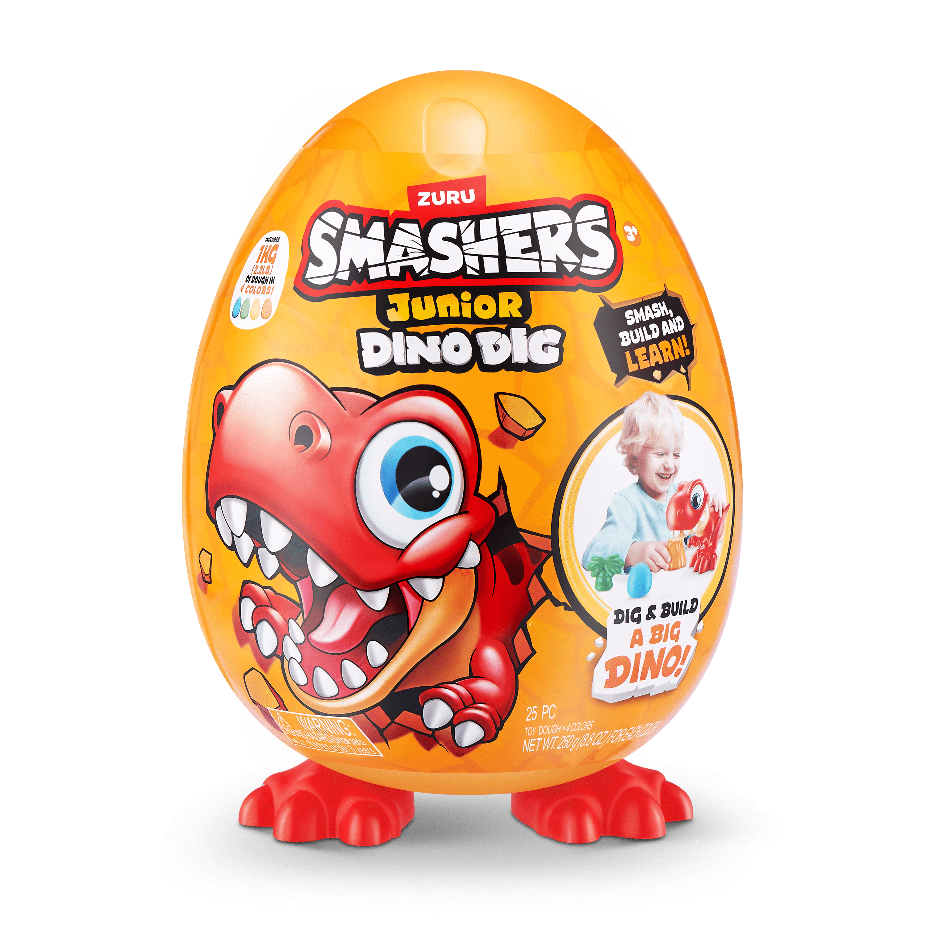 Smashers - Junior Dino Dig - Series 1 Large Egg 193052057457