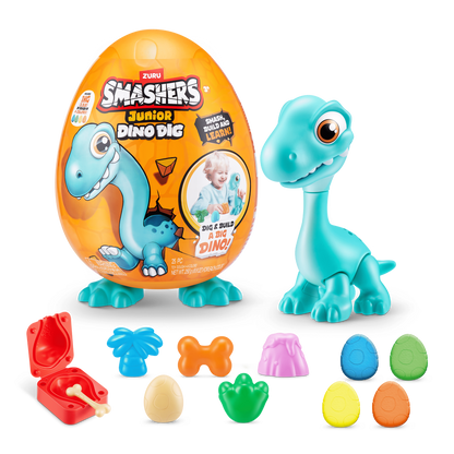 Smashers - Junior Dino Dig - Series 1 Large Egg 193052057457