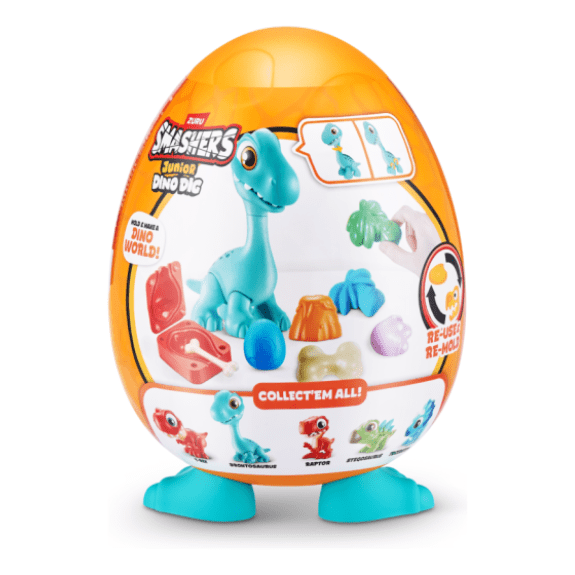 Smashers - Junior Dino Dig - Series 1 Large Egg