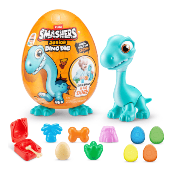 Smashers - Junior Dino Dig - Series 1 Large Egg