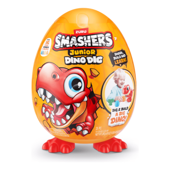 Smashers - Junior Dino Dig - Series 1 Large Egg