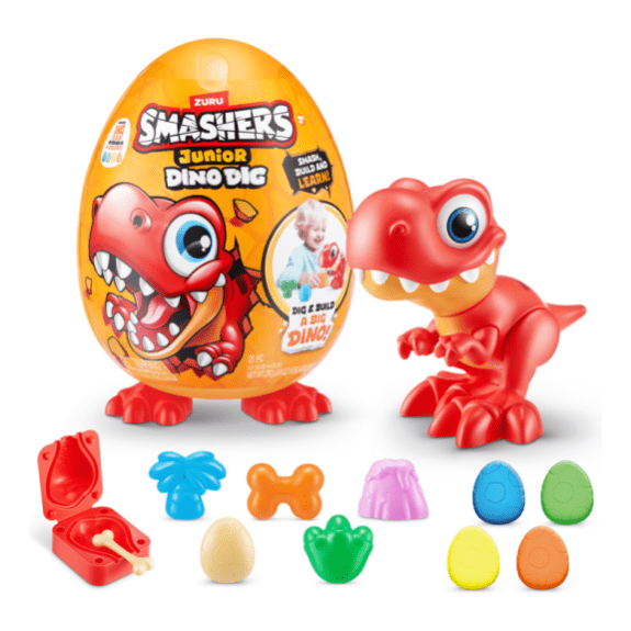 Smashers - Junior Dino Dig - Series 1 Large Egg