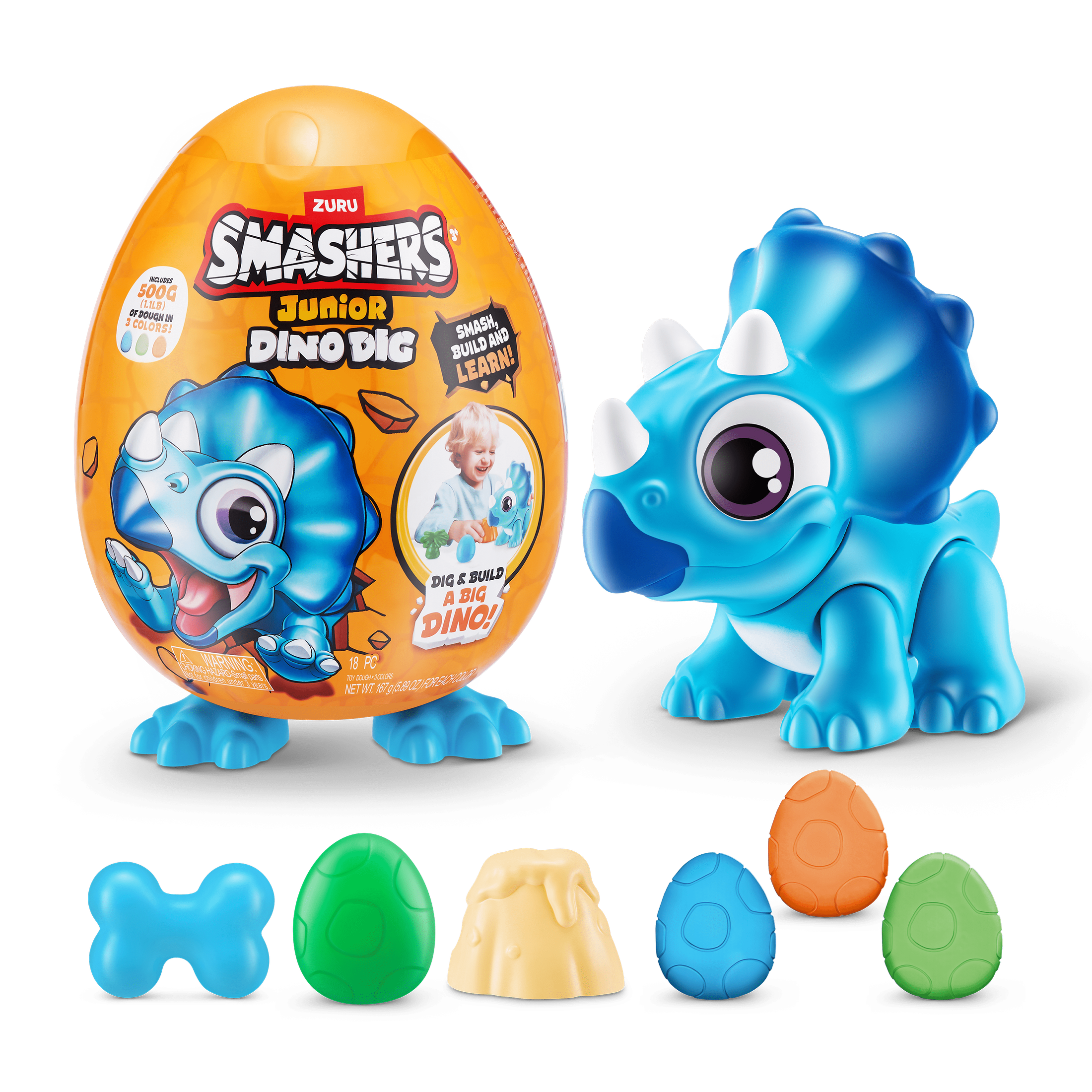 Smashers - Junior Dino Dig - Series 1 Small Egg 193052057464