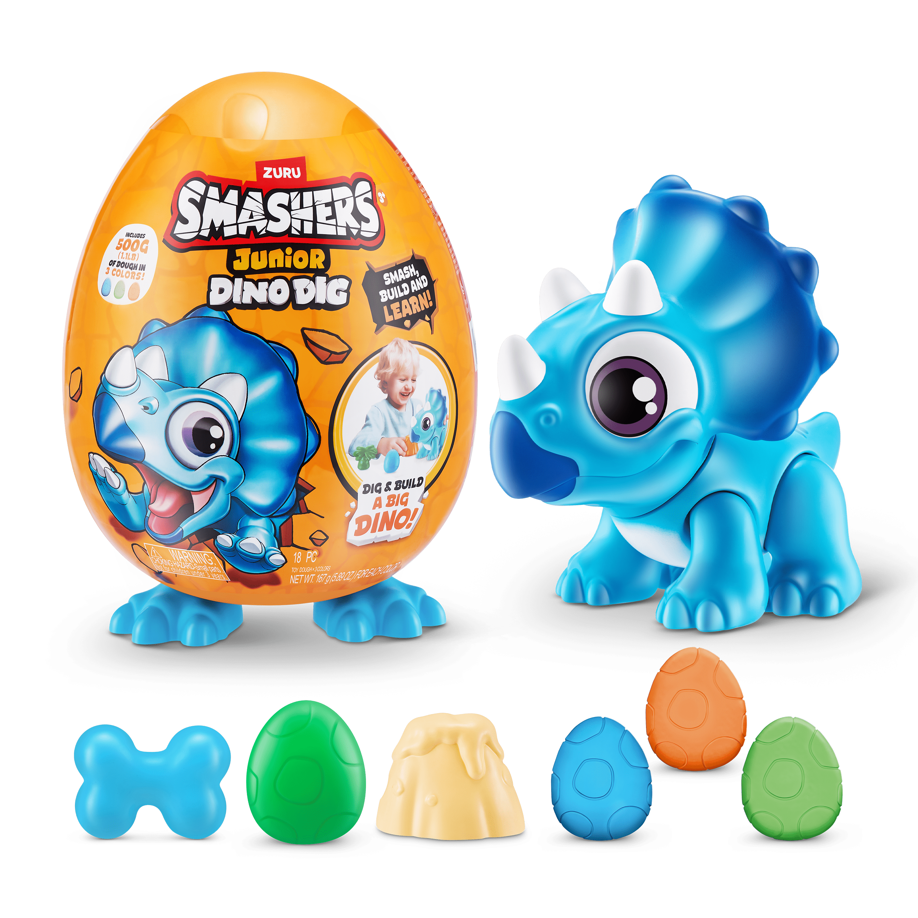 Smashers - Junior Dino Dig - Series 1 Small Egg 193052057464