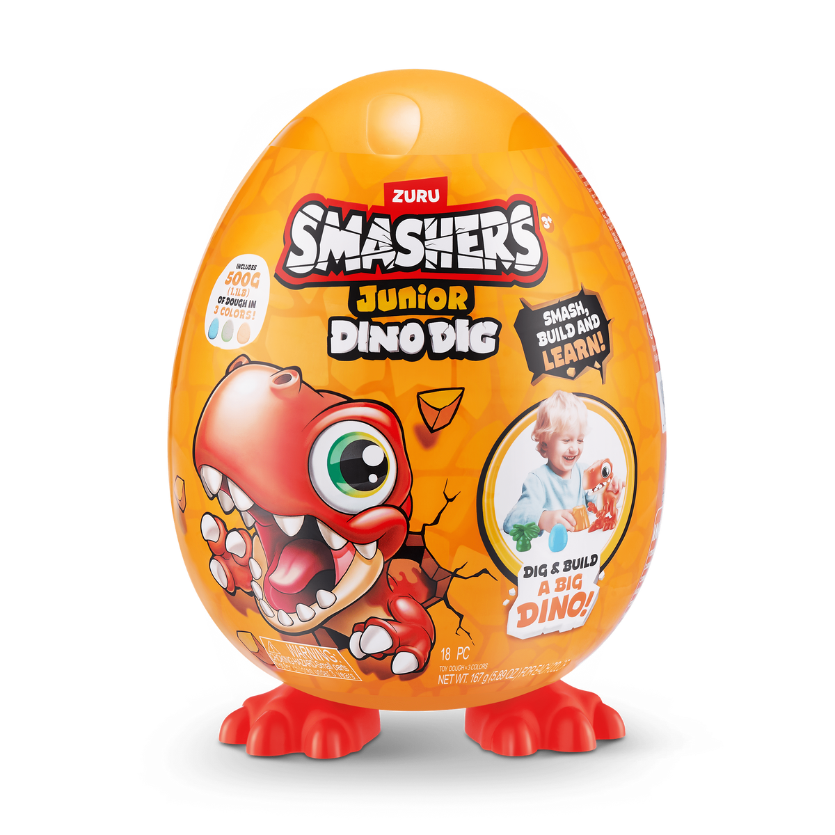 Smashers - Junior Dino Dig - Series 1 Small Egg 193052057464