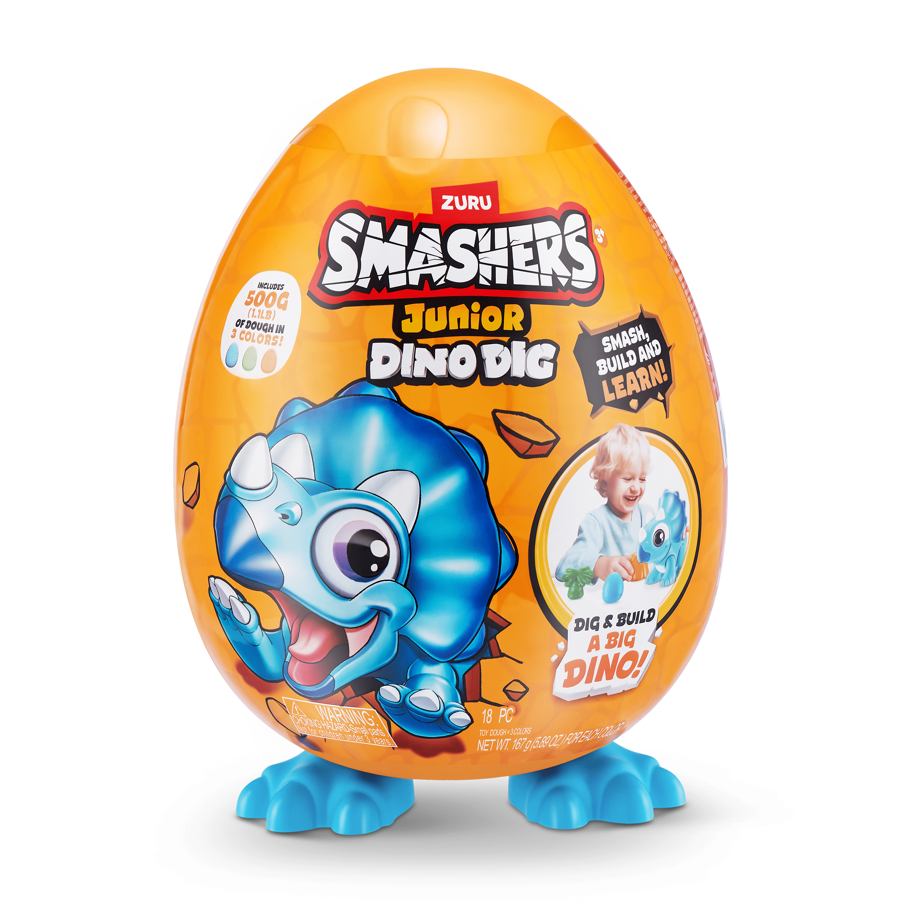 Smashers - Junior Dino Dig - Series 1 Small Egg 193052057464