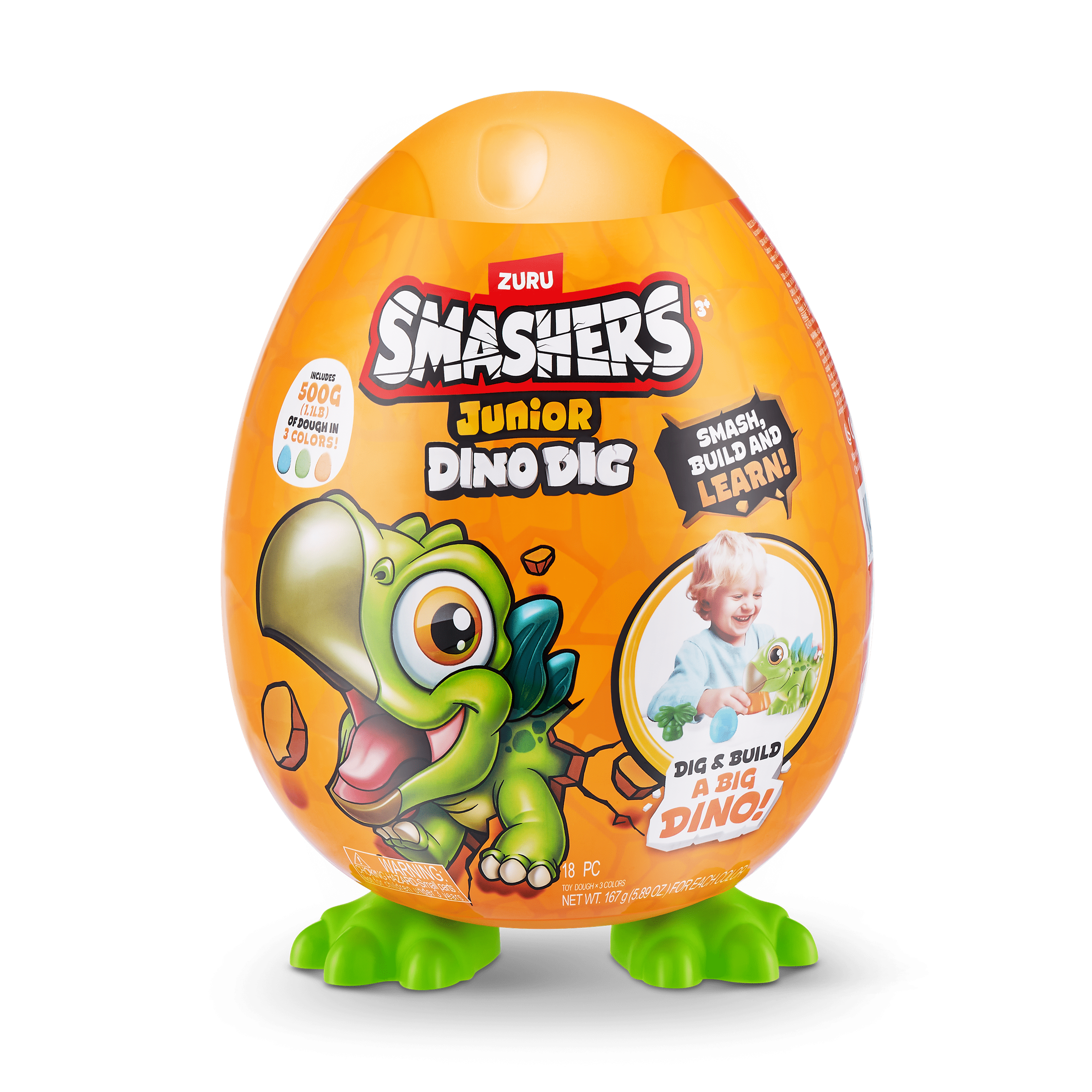 Smashers - Junior Dino Dig - Series 1 Small Egg 193052057464