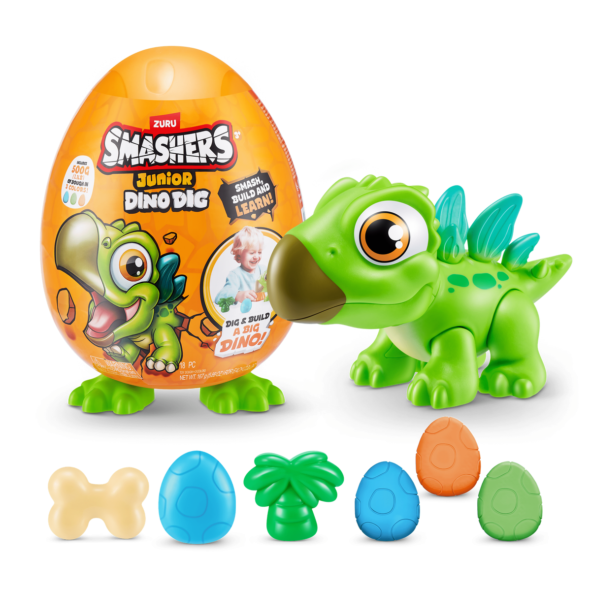 Smashers - Junior Dino Dig - Series 1 Small Egg 193052057464
