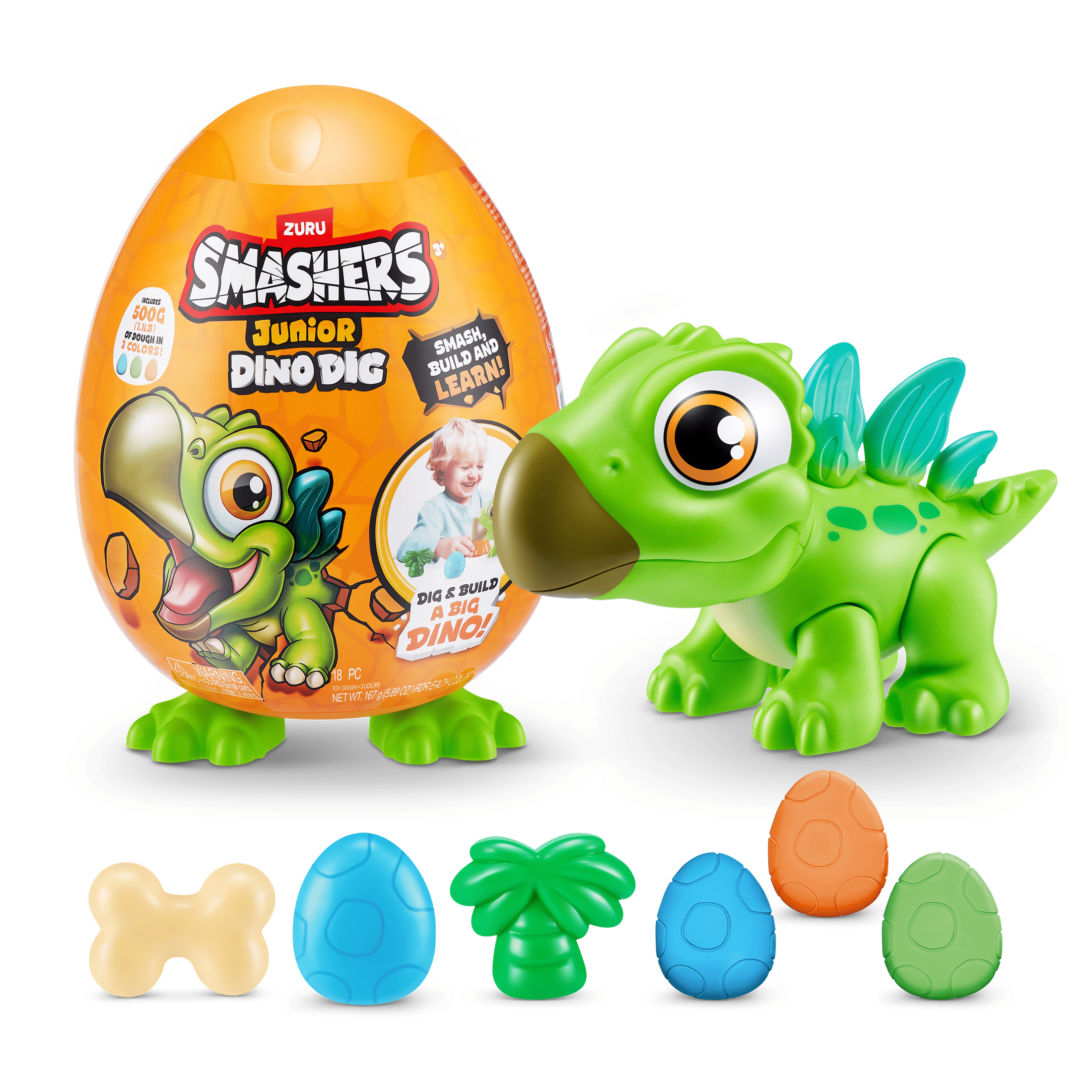 Smashers - Junior Dino Dig - Series 1 Small Egg 193052057464