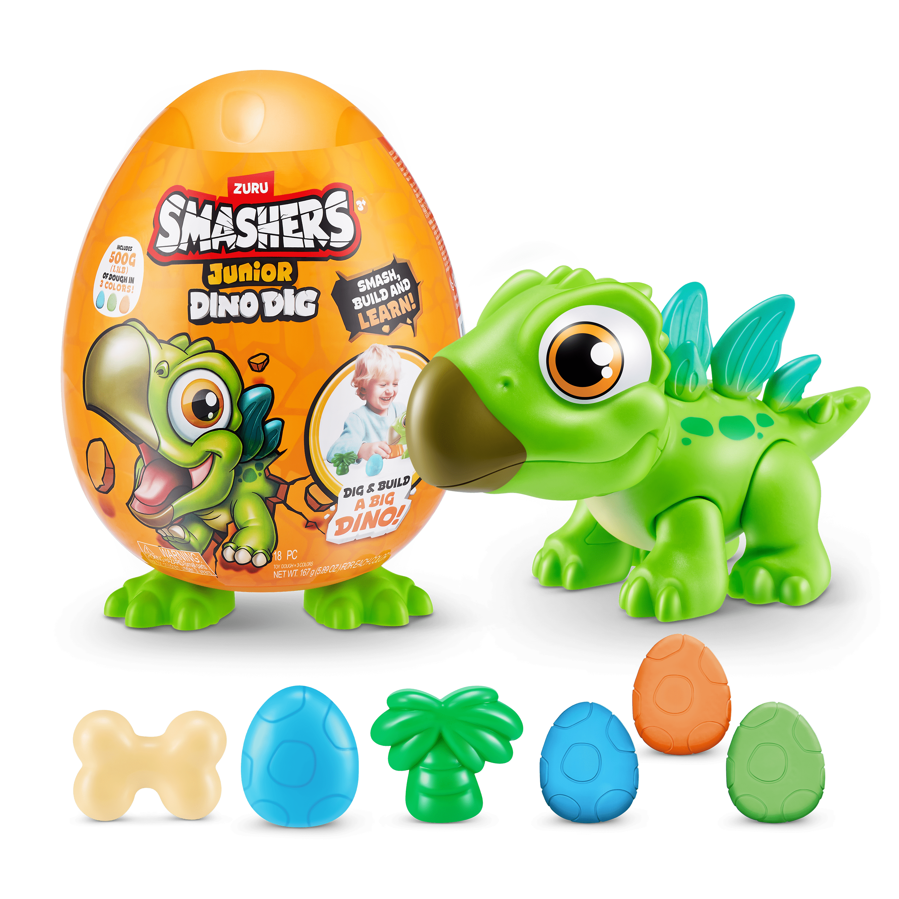 Smashers - Junior Dino Dig - Series 1 Small Egg 193052057464