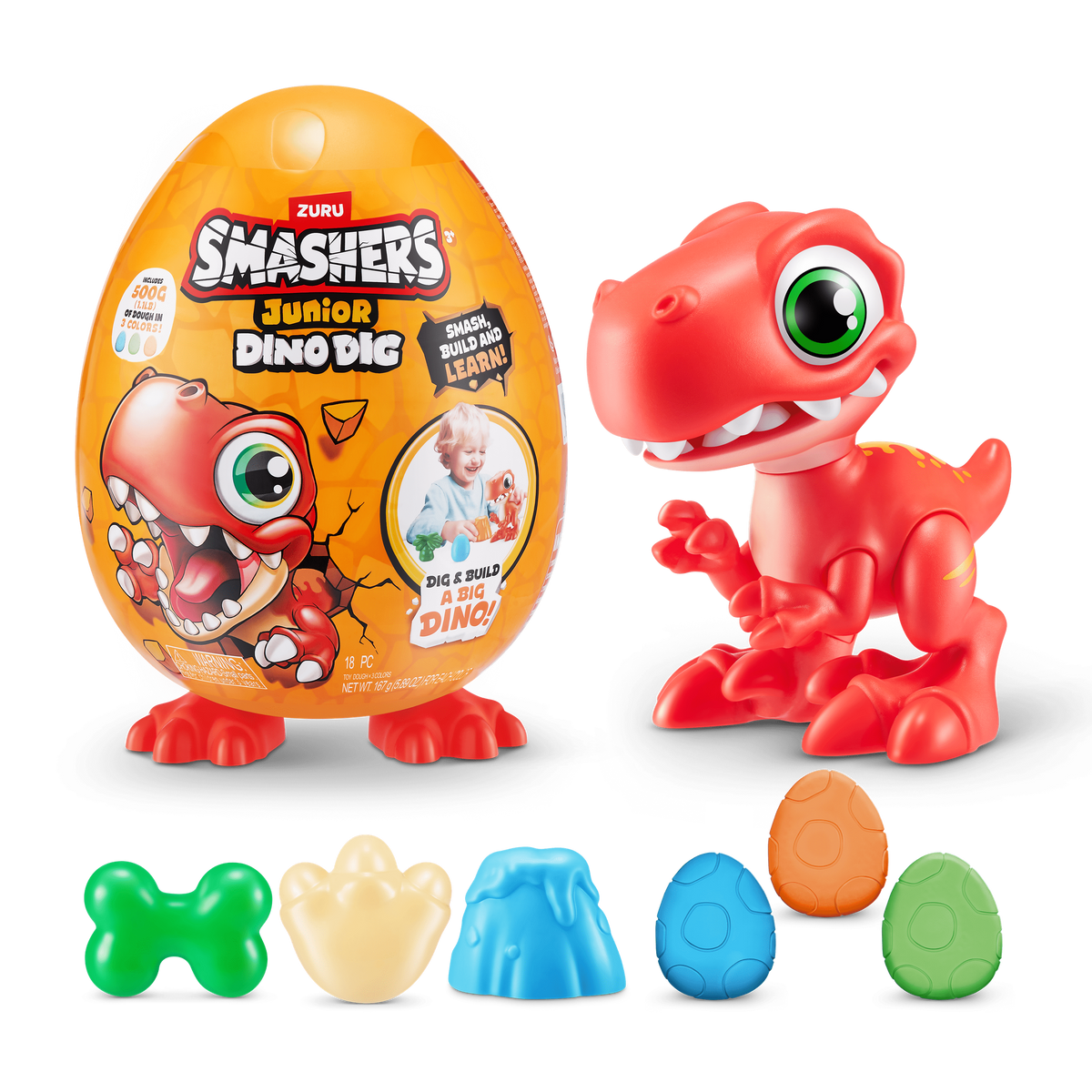 Smashers - Junior Dino Dig - Series 1 Small Egg 193052057464