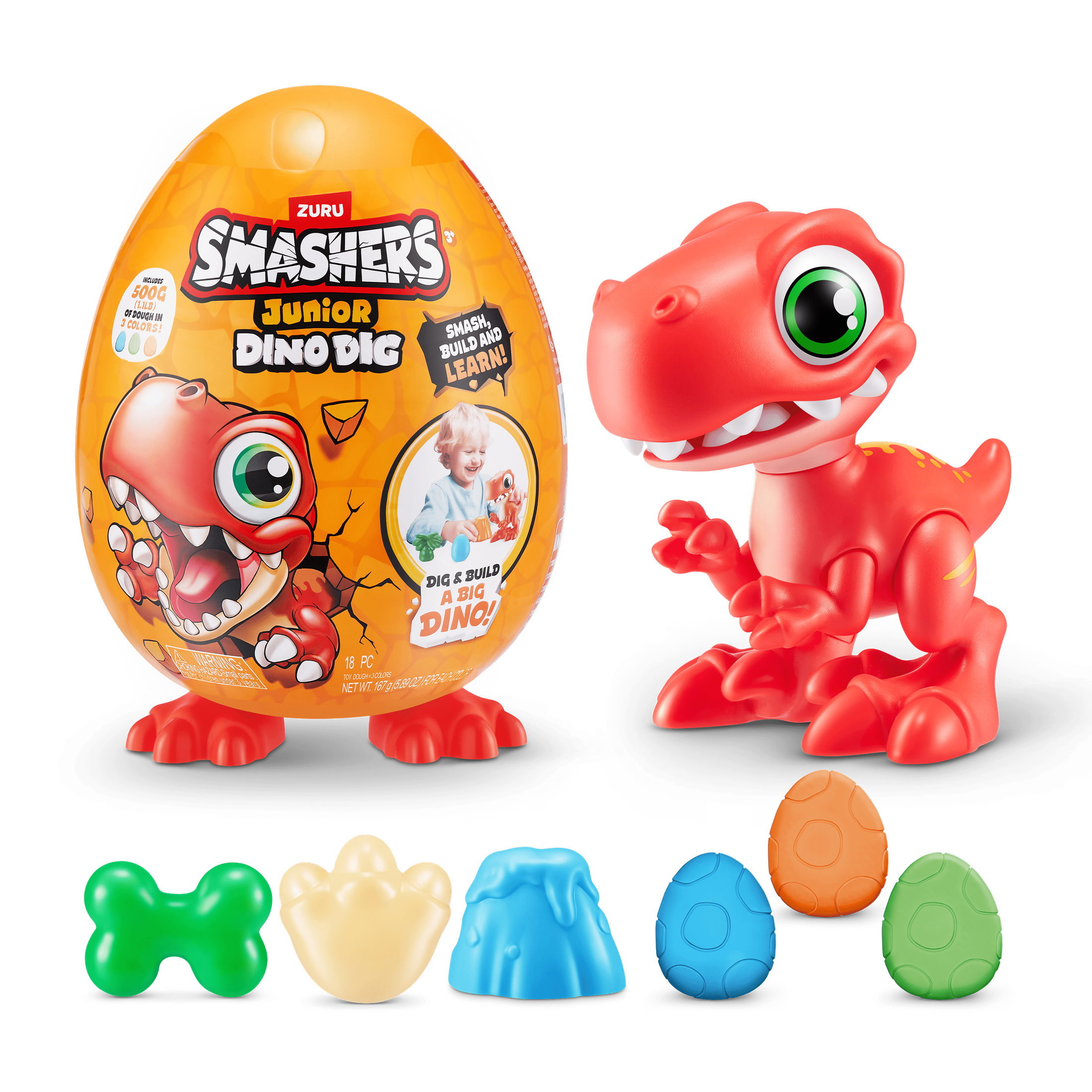 Smashers - Junior Dino Dig - Series 1 Small Egg 193052057464