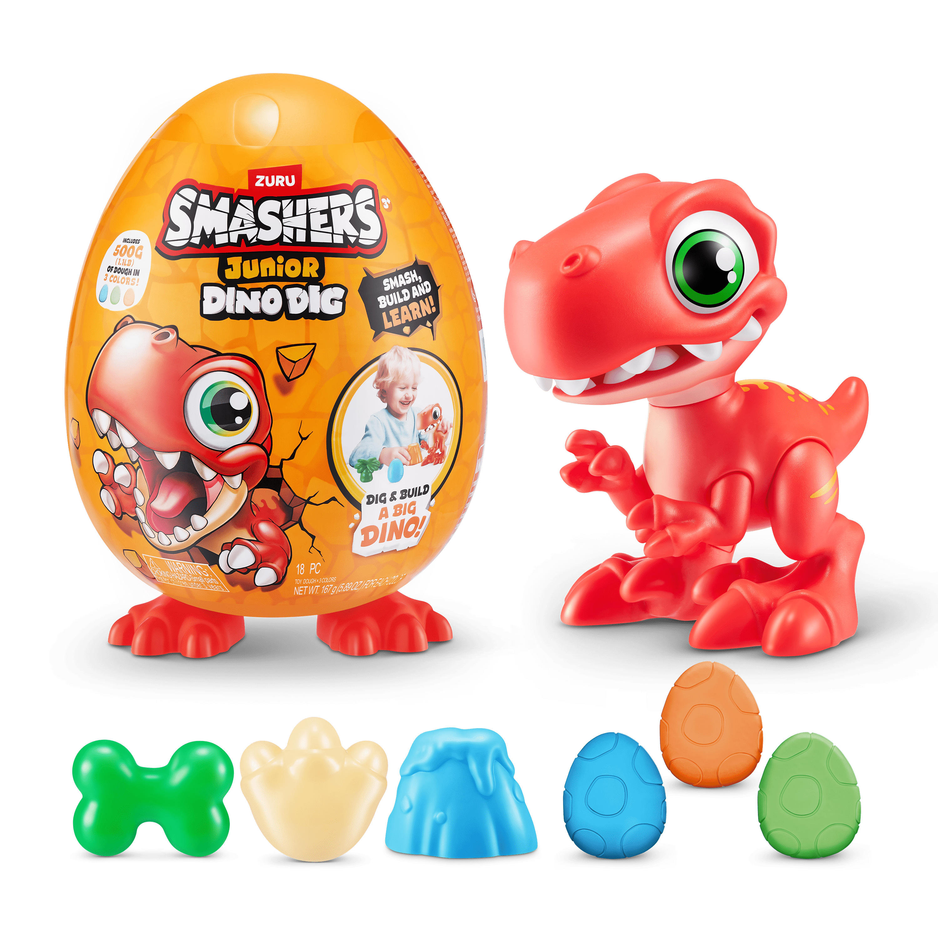 Smashers - Junior Dino Dig - Series 1 Small Egg 193052057464