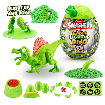Smashers - Jurassic Mega Jurassic Light Up - Series 1 193052051370