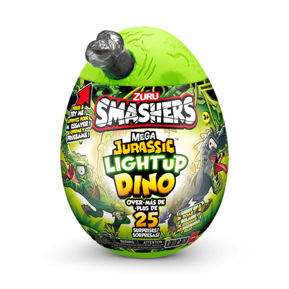 Smashers - Jurassic Mega Jurassic Light Up - Series 1 193052051370