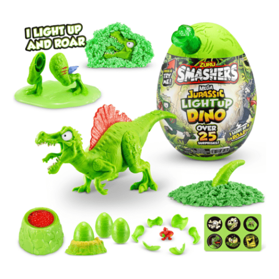 Smashers - Jurassic Mega Jurassic Light Up - Series 1