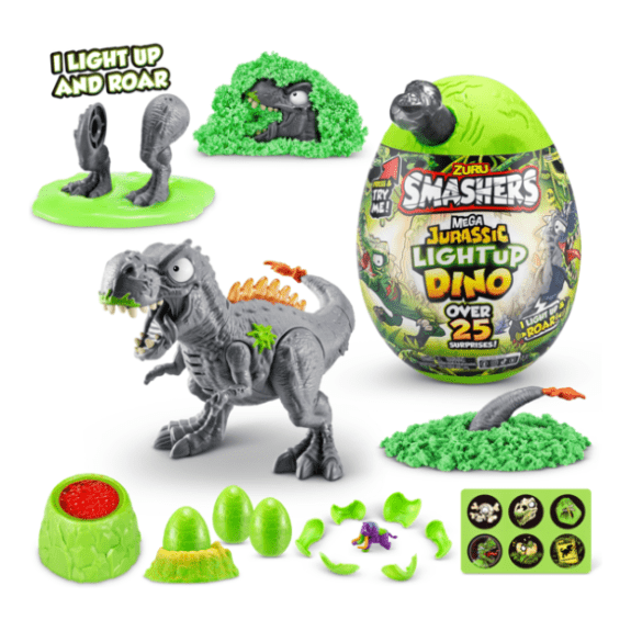 Smashers - Jurassic Mega Jurassic Light Up - Series 1