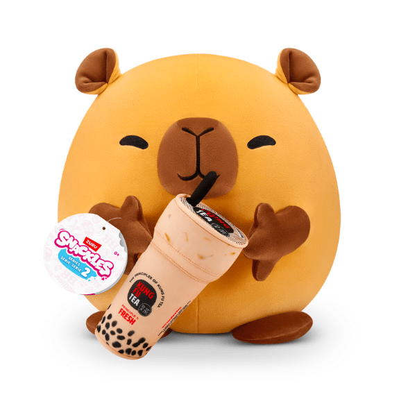 Snackles 8 inch Squishy plush - Spencer with Bubble Tea 193052067280