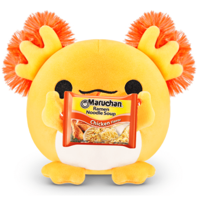 Snackles Super Sized 14 inch Squishy plush - Albi with Noodles 193052064042