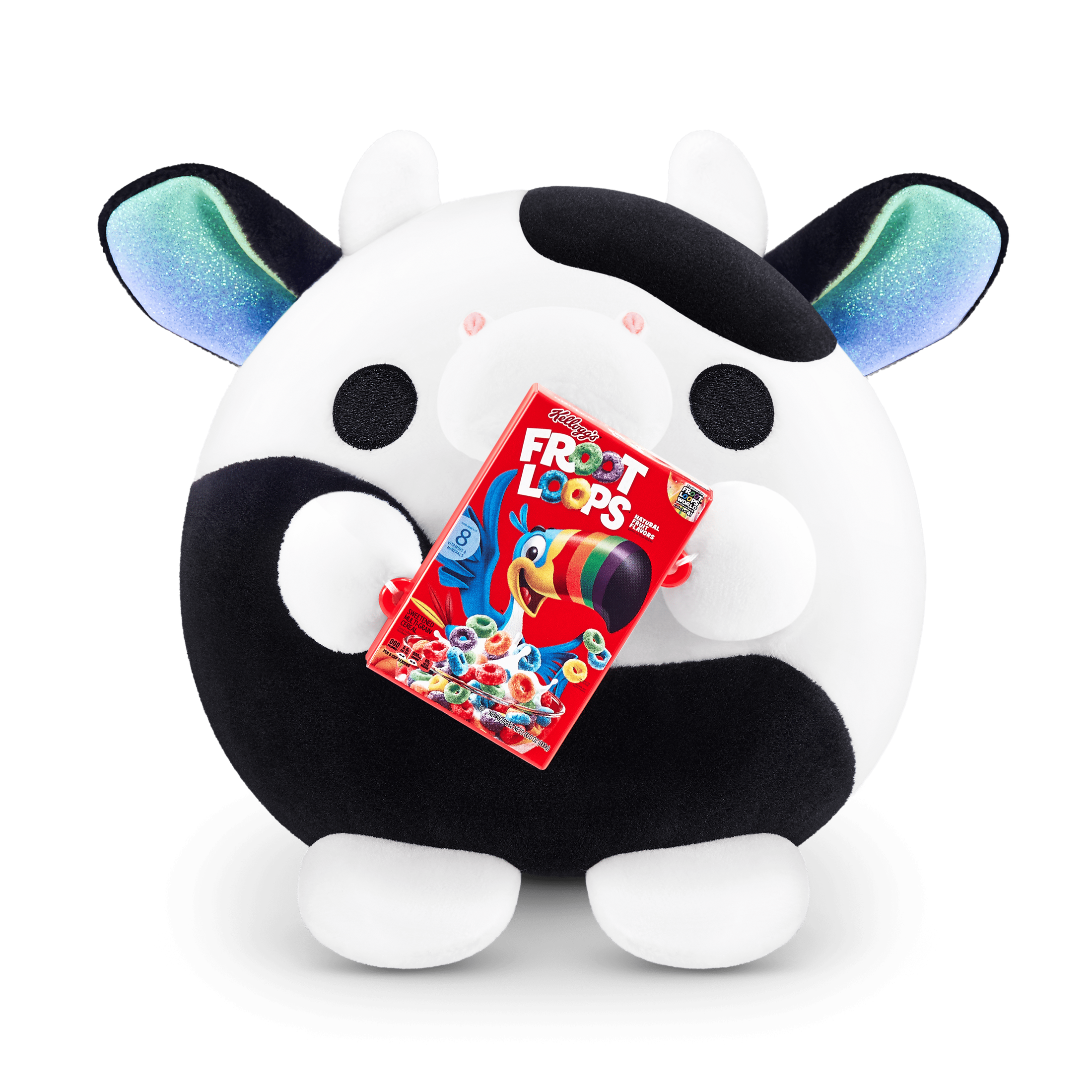 Snackles Super Sized 14 inch Squishy plush - Daisy with Fruit Loops 193052064011