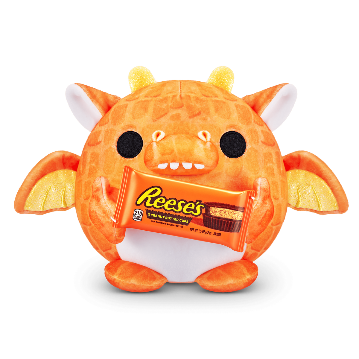 Snackles Super Sized 14 inch Squishy Plush - Dragon with Reeces 193052064028