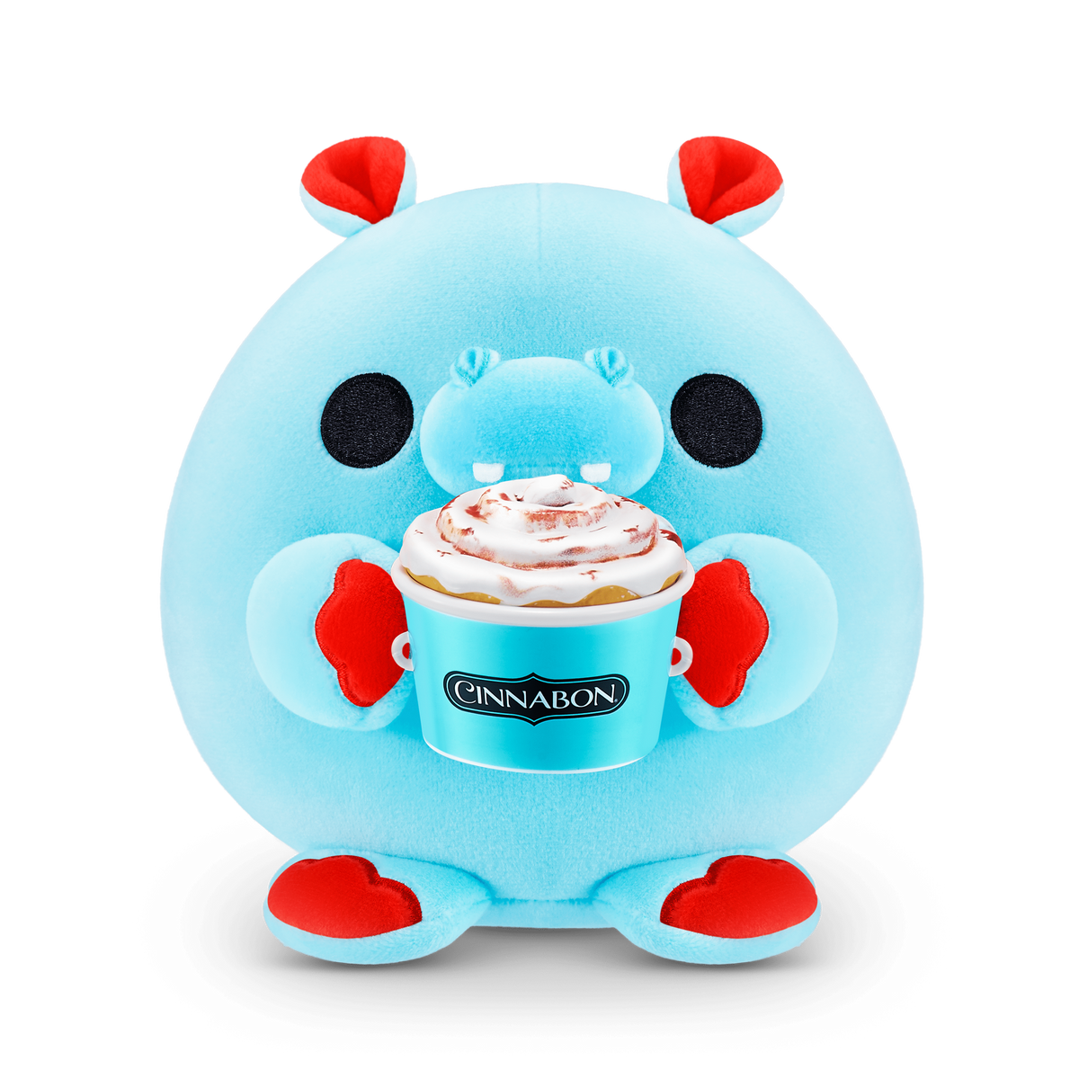 Snackles Super Sized 14 inch Squishy plush - Hugh with Cinnabon 193052064004