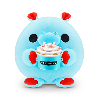 Snackles Super Sized 14 inch Squishy plush - Hugh with Cinnabon 193052064004